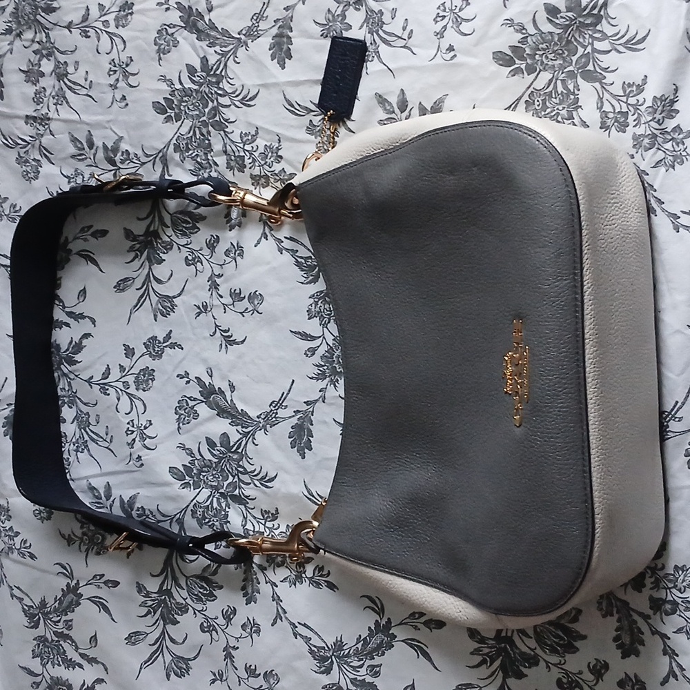 Coach Jes Hobo Pebble Leather Shoulder Bag
